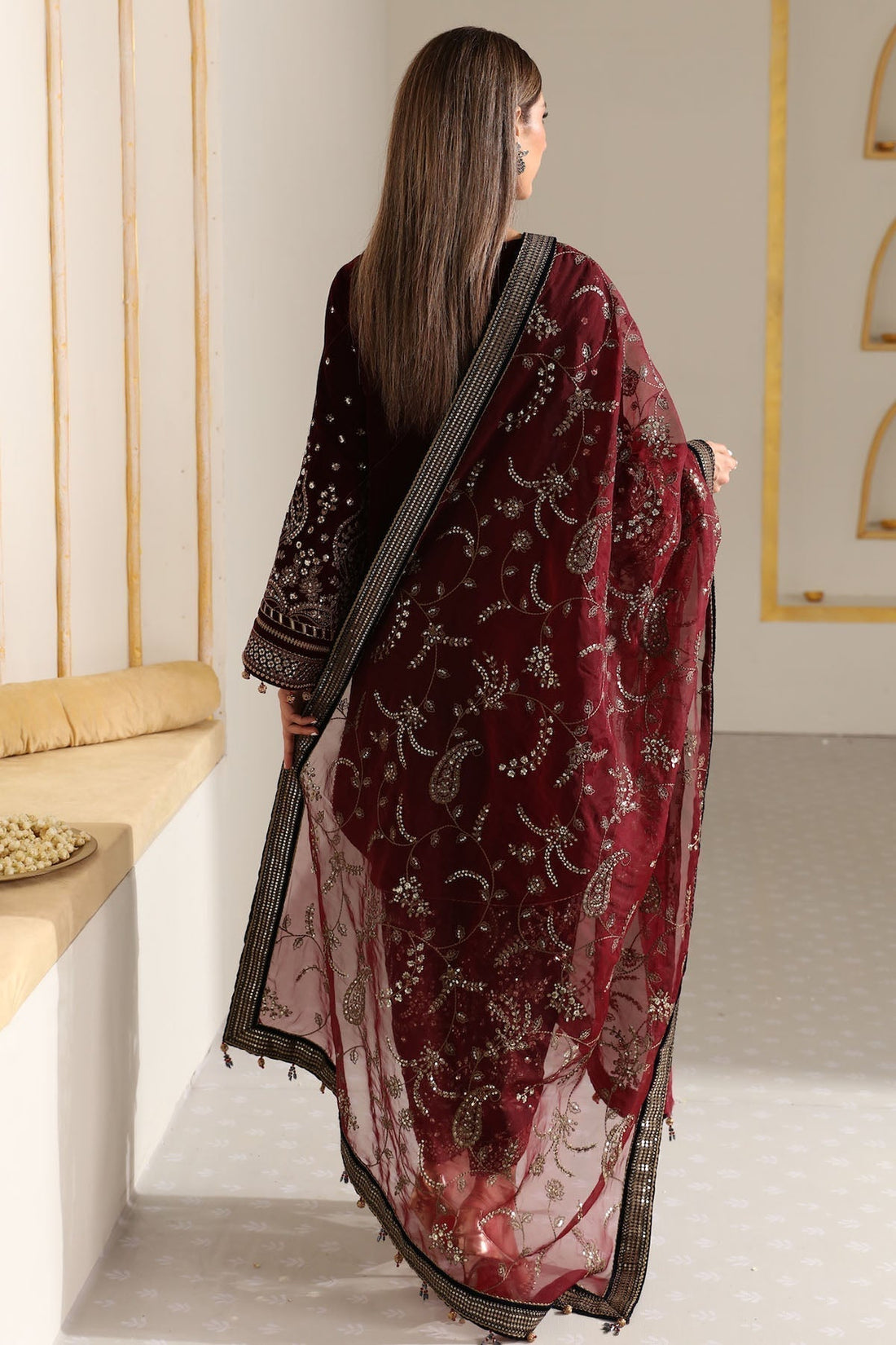 JASMIN - VELVET FORMAL VF-2017 - House Of Hania