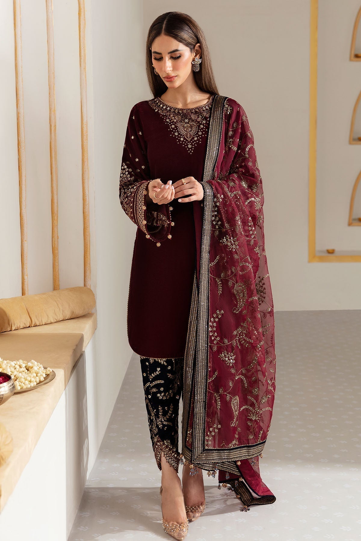 JASMIN - VELVET FORMAL VF-2017 - House Of Hania