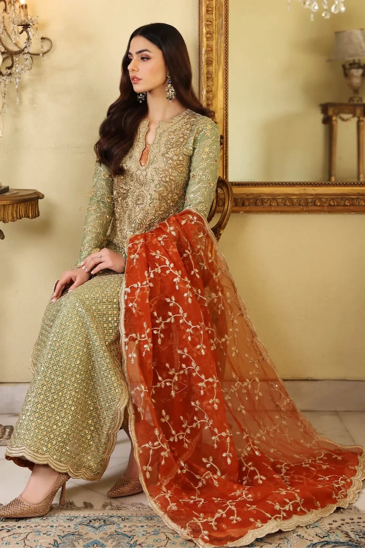 Musferah Saad | Enchante Formals | Jade Elegance