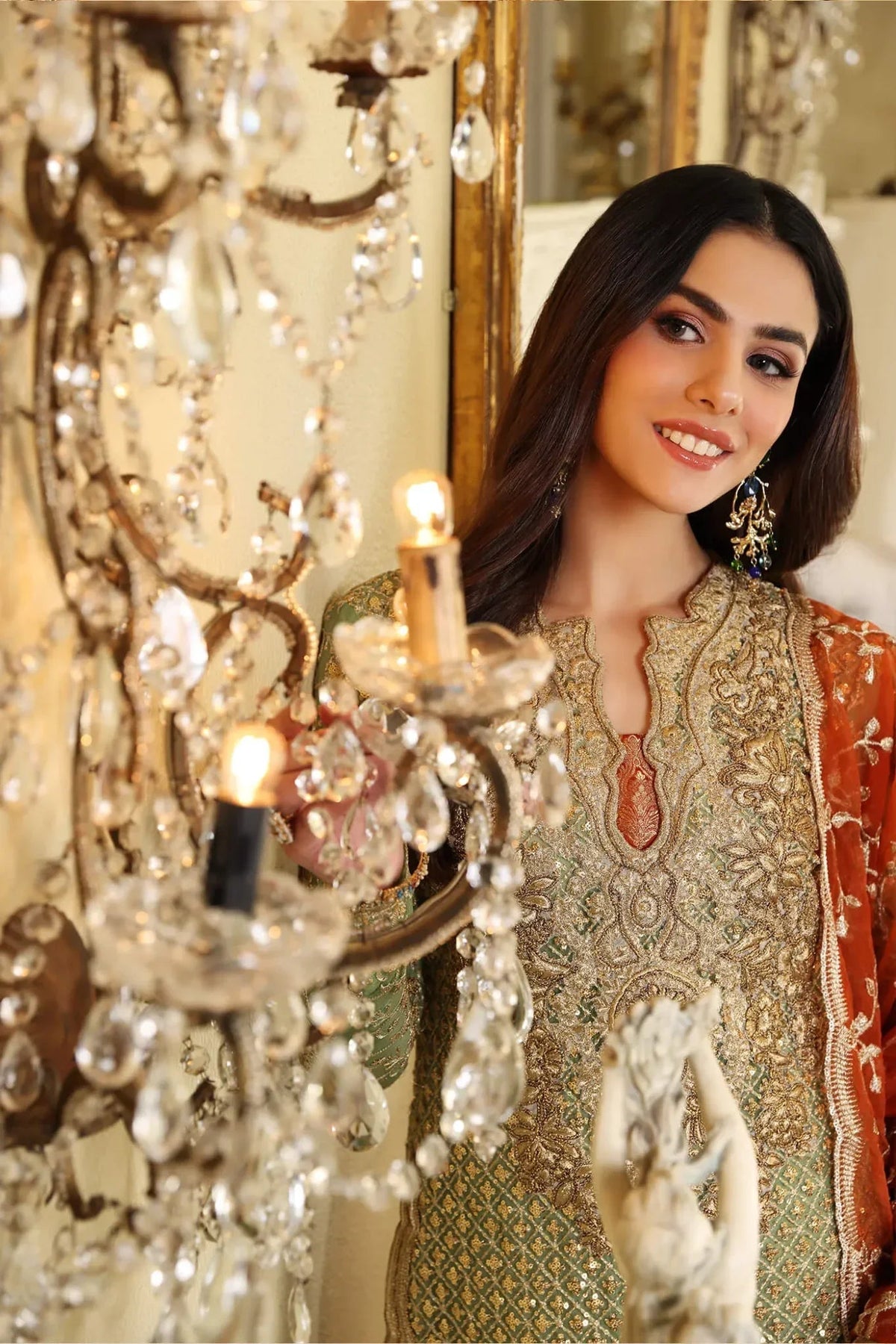 Musferah Saad | Enchante Formals | Jade Elegance