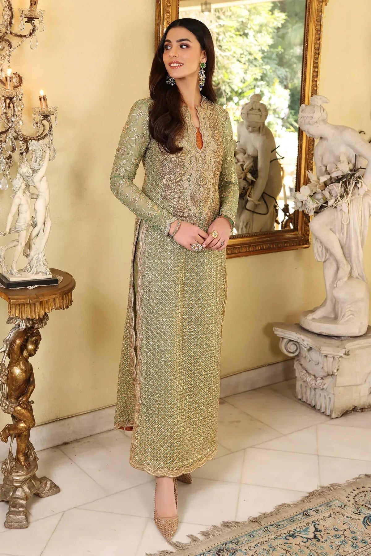 Musferah Saad | Enchante Formals | Jade Elegance