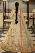 Jahaa'n Ara by Serene Embroidered Raw Silk Suit SRS-05 - House Of Hania