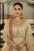 Jahaa'n Ara by Serene Embroidered Raw Silk Suit SRS-05 - House Of Hania
