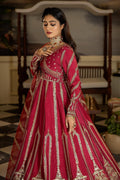 Jahaa'n Ara by Serene Embroidered Raw Silk Suit SRS-06 - House Of Hania