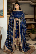 Jahaa'n Ara by Serene Embroidered Raw Silk Suit SRS-07 - House Of Hania
