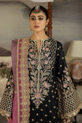 Jahaa'n Ara by Serene Embroidered Raw Silk Suit SRS-08 - House Of Hania