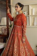 Jahaa'n Ara by Serene Embroidered Raw Silk Suit SRS-10 - House Of Hania