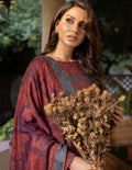 Jahanara by Iznik Embroidered Slub Khaddar 3Pc Suit IJK-10 - House Of Hania