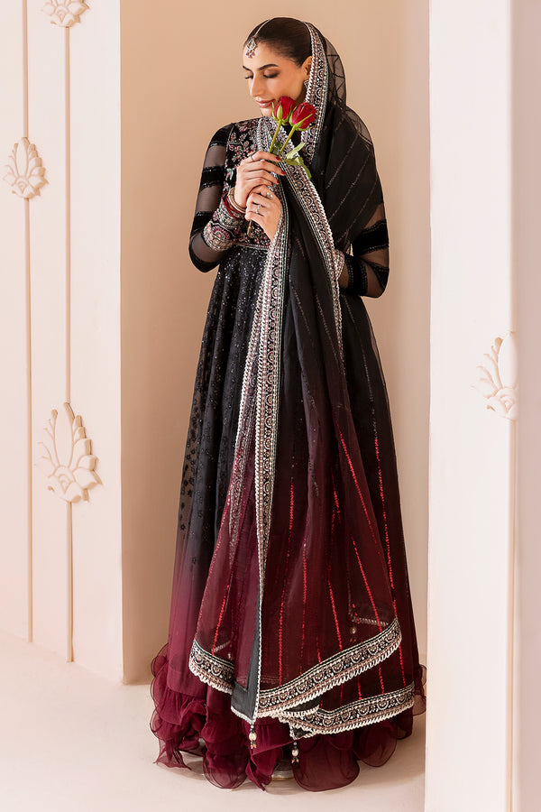Jazmin | Chandni Velvet Formals 25 | Embroidered Velvet Formal CVF D-10 - House Of Hania