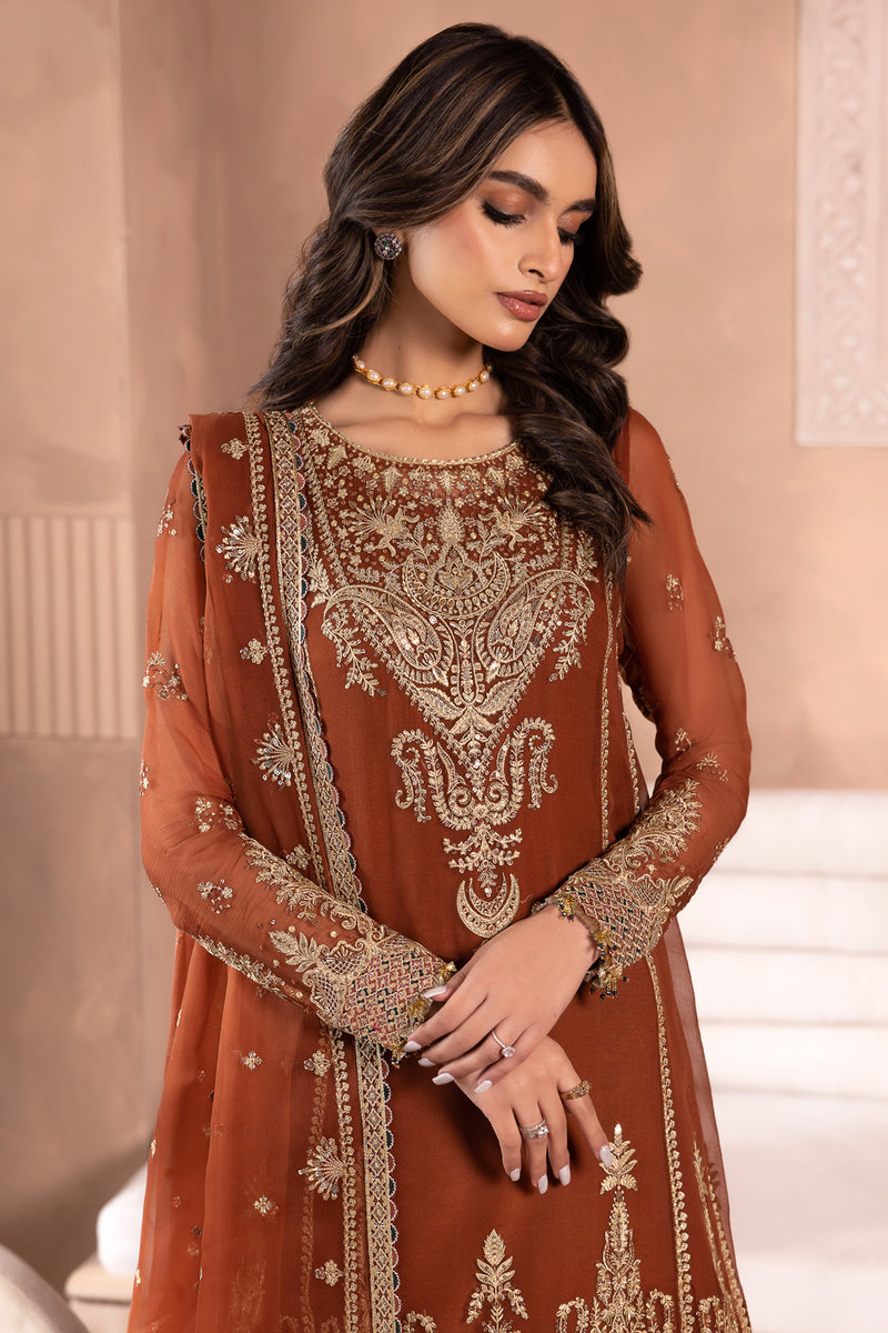 Jazmin | Formals Collection | CHIFFON UC-3040 - House Of Hania