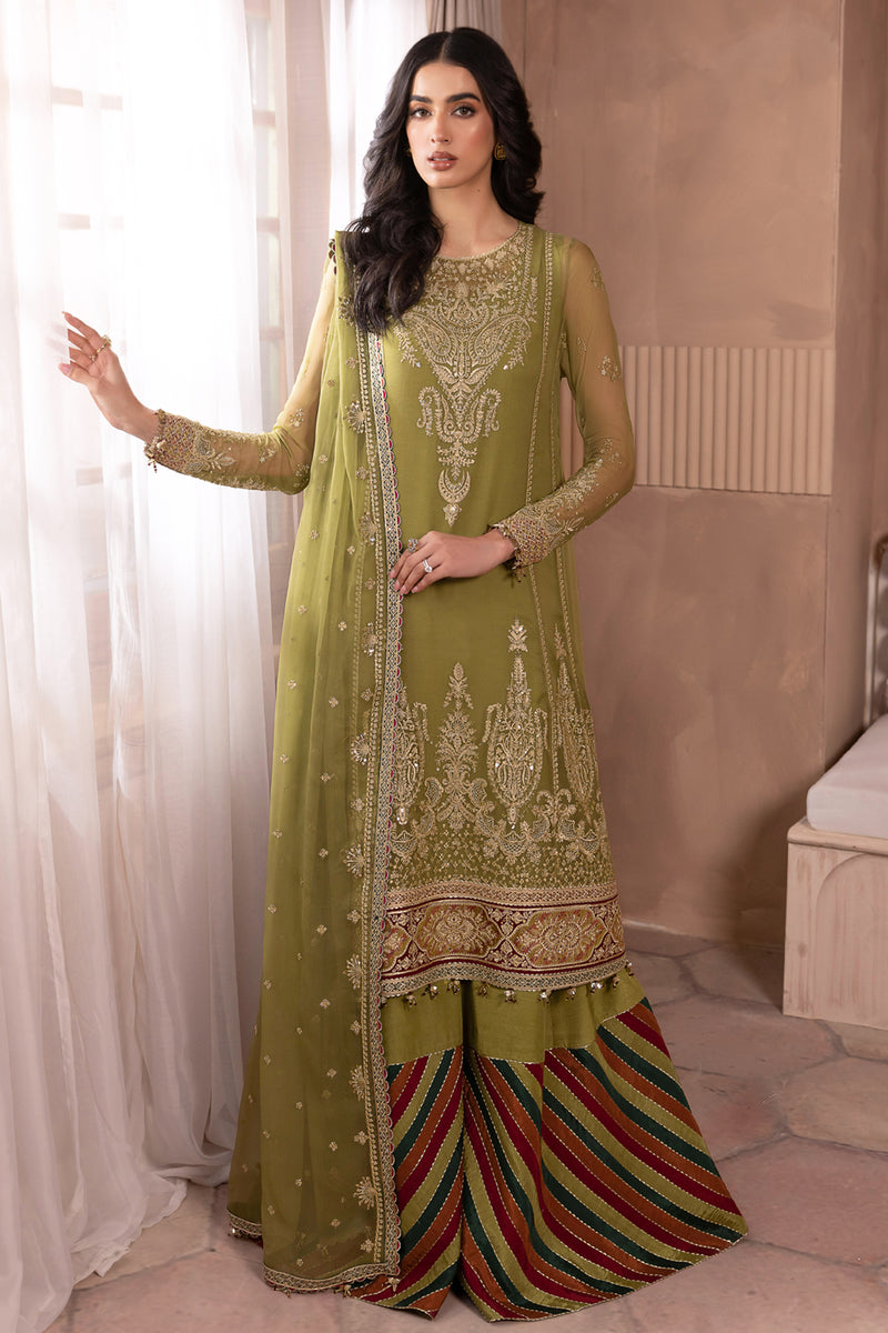 Jazmin | Formals Collection | CHIFFON UC-3041 - House Of Hania
