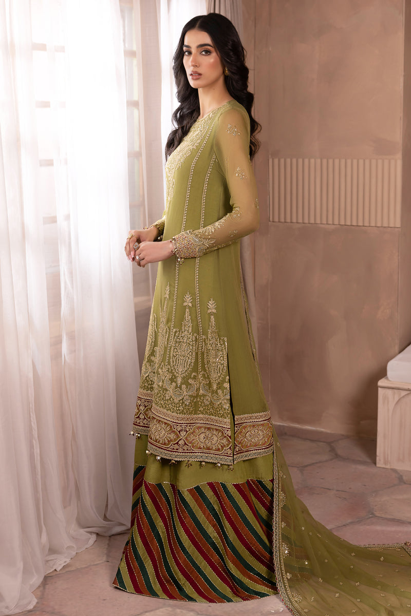 Jazmin | Formals Collection | CHIFFON UC-3041 - House Of Hania