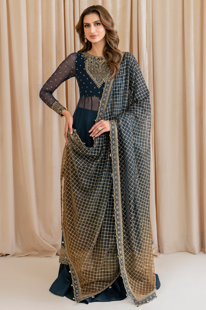 Jazmin | Formals Collection | CHIFFON UC-3047 - House Of Hania
