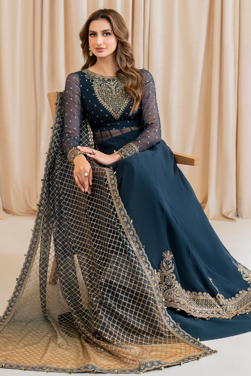 Jazmin | Formals Collection | CHIFFON UC-3047 - House Of Hania