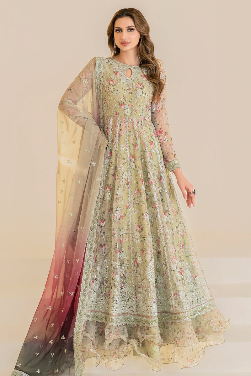 Jazmin | Formals Collection | CHIFFON UC-3048 - House Of Hania