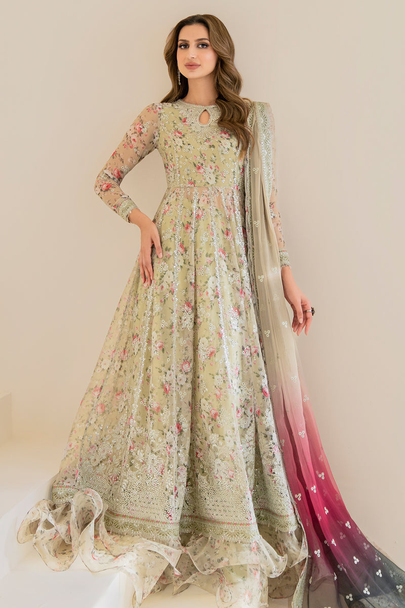 Jazmin | Formals Collection | CHIFFON UC-3048 - House Of Hania