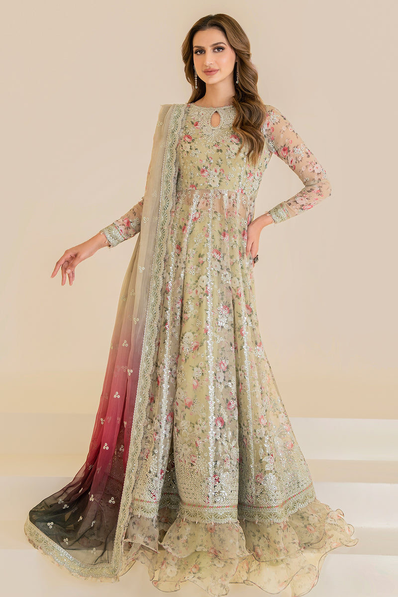 Jazmin | Formals Collection | CHIFFON UC-3048 - House Of Hania