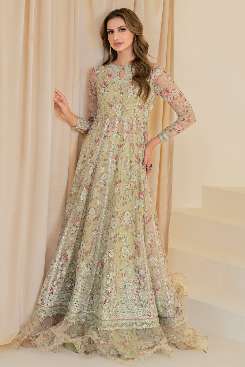 Jazmin | Formals Collection | CHIFFON UC-3048 - House Of Hania