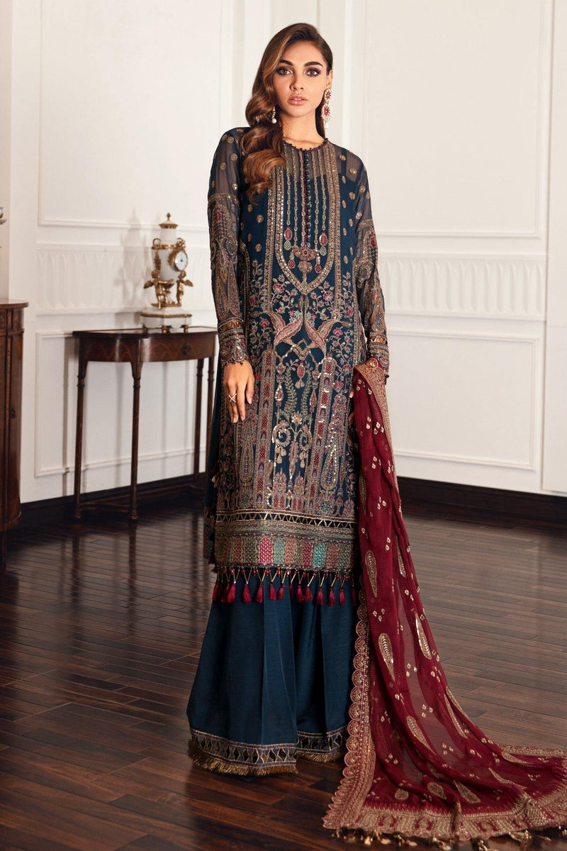 Jazmin | Formals Collection | CHIFFON UC-3049 - House Of Hania