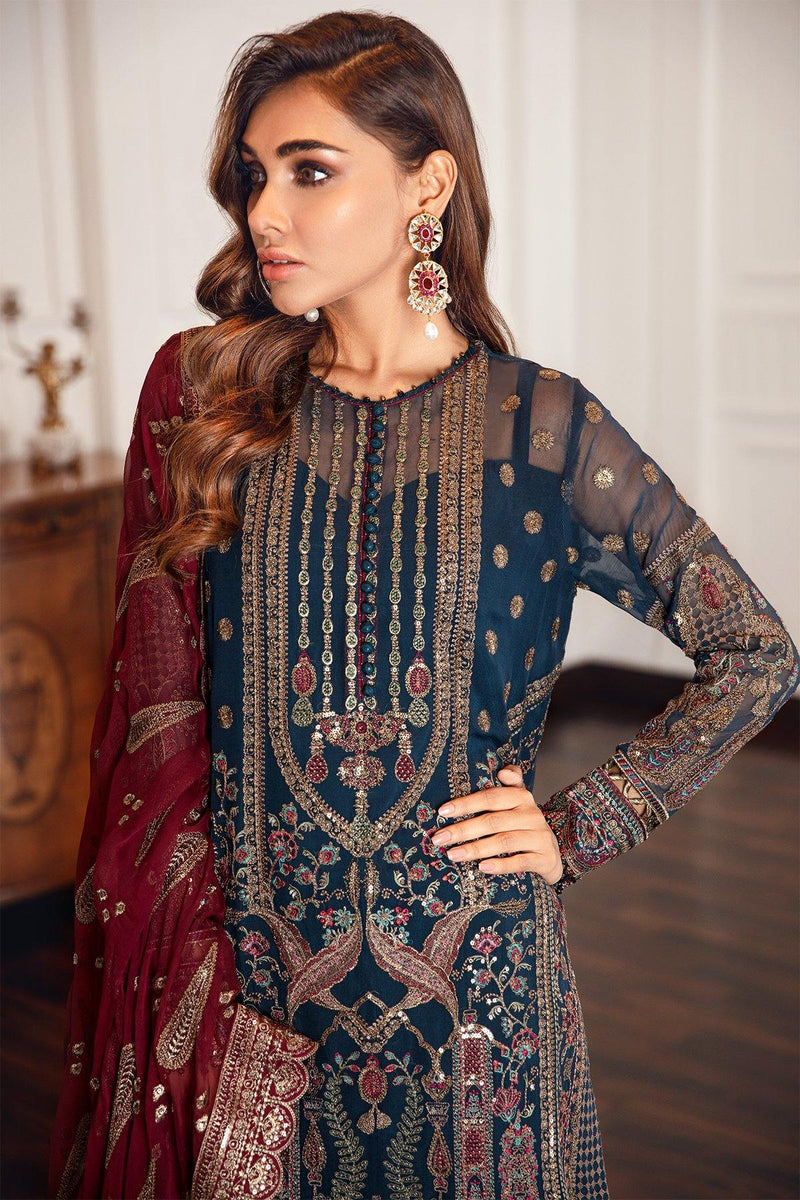 Jazmin | Formals Collection | CHIFFON UC-3049 - House Of Hania