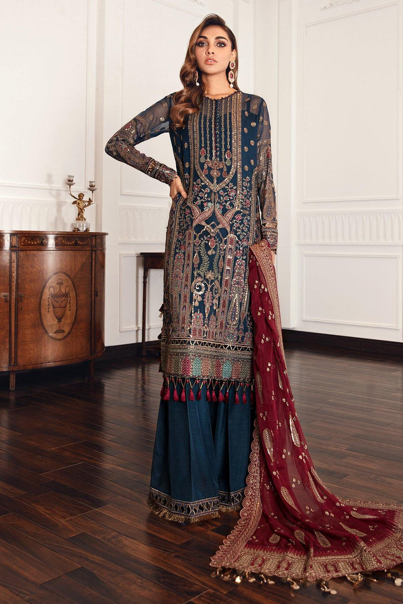 Jazmin | Formals Collection | CHIFFON UC-3049 - House Of Hania
