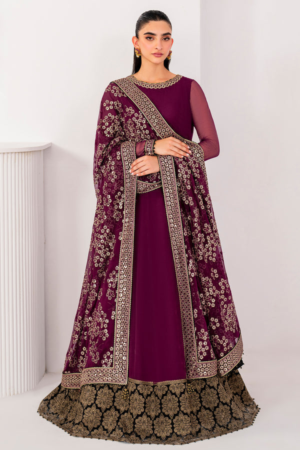 Jazmin | Formals Collection | CHIFFON UC-3057 - House Of Hania
