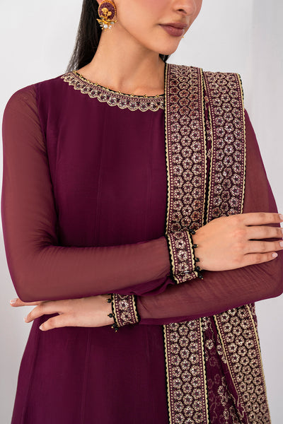 Jazmin | Formals Collection | CHIFFON UC-3057 - House Of Hania