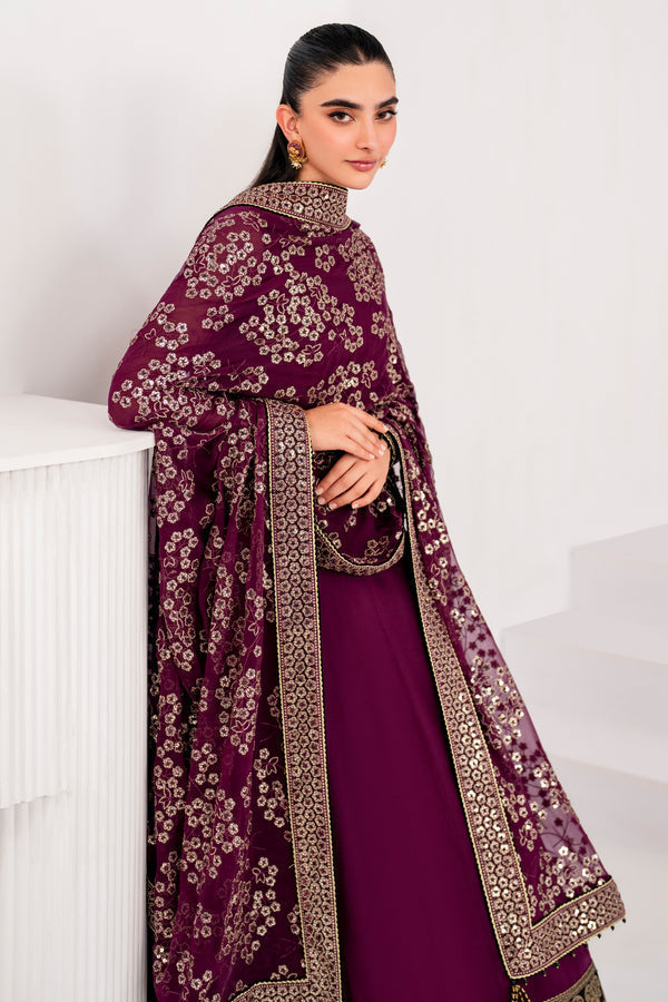 Jazmin | Formals Collection | CHIFFON UC-3057 - House Of Hania