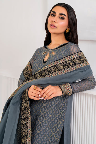 Jazmin | Formals Collection | CHIFFON UC-3058 - House Of Hania