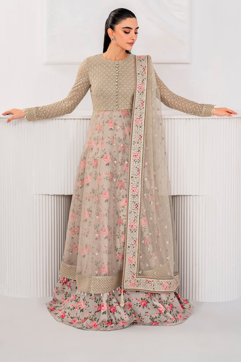 Jazmin | Formals Collection | CHIFFON UC-3059 - House Of Hania