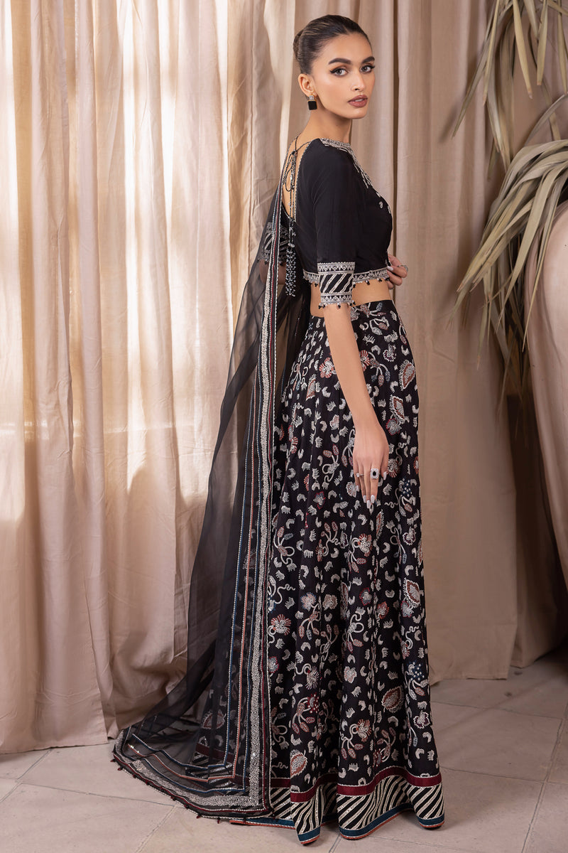 Jazmin | Formals Collection | RAW SILK UR-7015 - House Of Hania