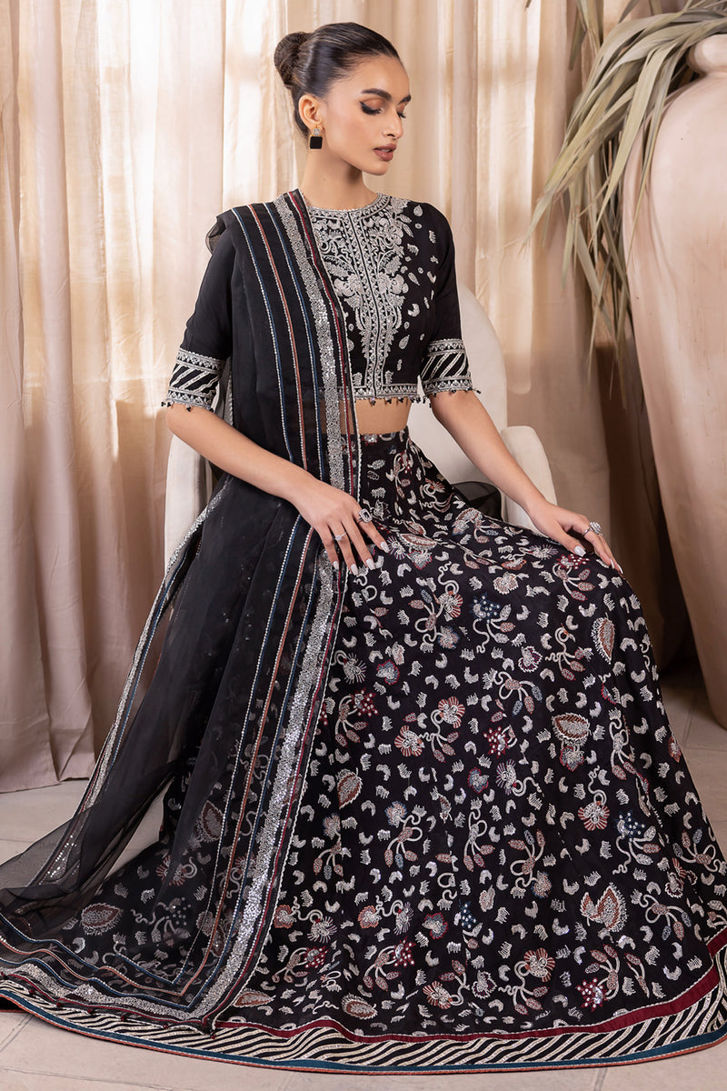 Jazmin | Formals Collection | RAW SILK UR-7015 - House Of Hania