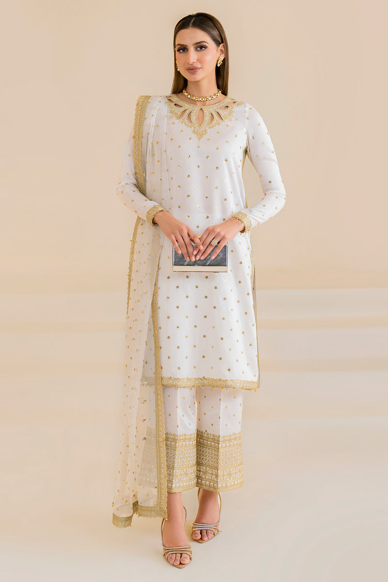 Jazmin | Formals Collection | Raw Silk UR-7020 - House Of Hania