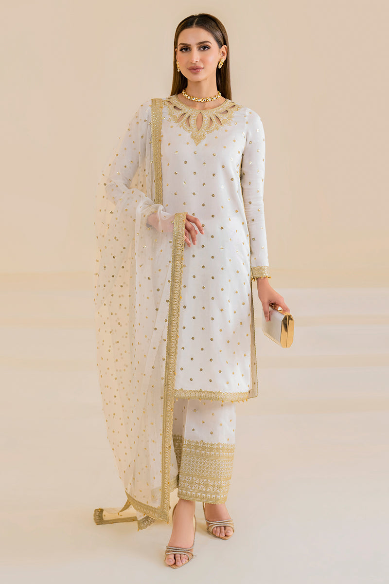 Jazmin | Formals Collection | Raw Silk UR-7020 - House Of Hania