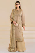 Jazmin | Formals Collection | Raw Silk UR-7024 - House Of Hania
