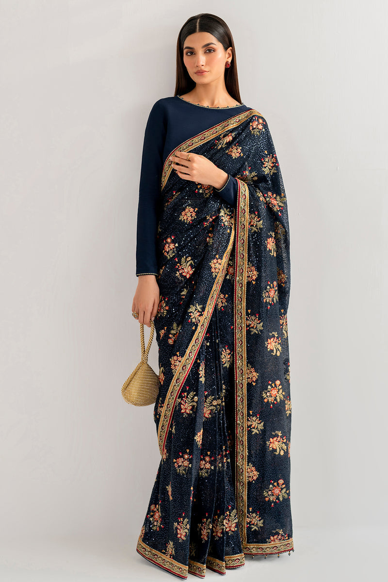 Jazmin | Formals Collection | Raw Silk UR-7025 - House Of Hania