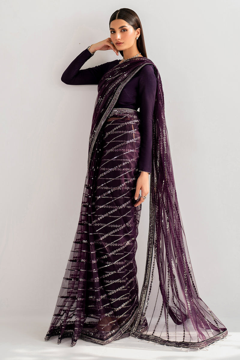 Jazmin | Formals Collection | Raw Silk UR-7026 - House Of Hania