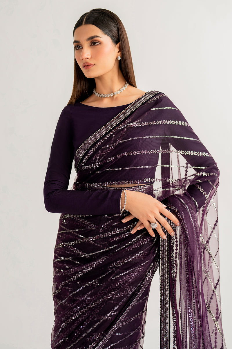 Jazmin | Formals Collection | Raw Silk UR-7026 - House Of Hania