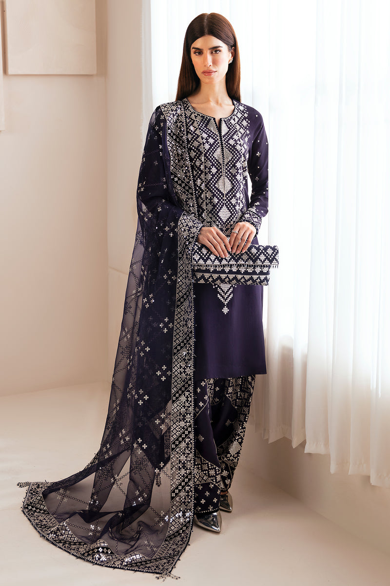 Jazmin | Formals Collection | Raw Silk UR-7030 - House Of Hania