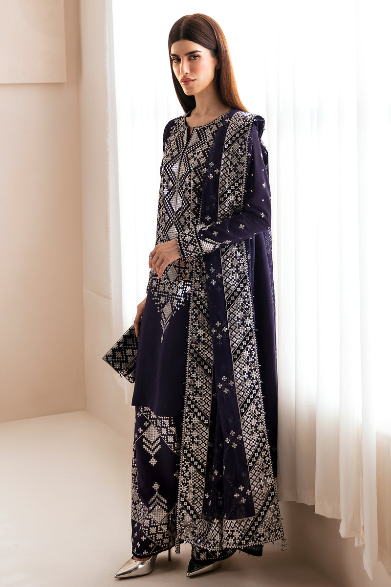 Jazmin | Formals Collection | Raw Silk UR-7030 - House Of Hania