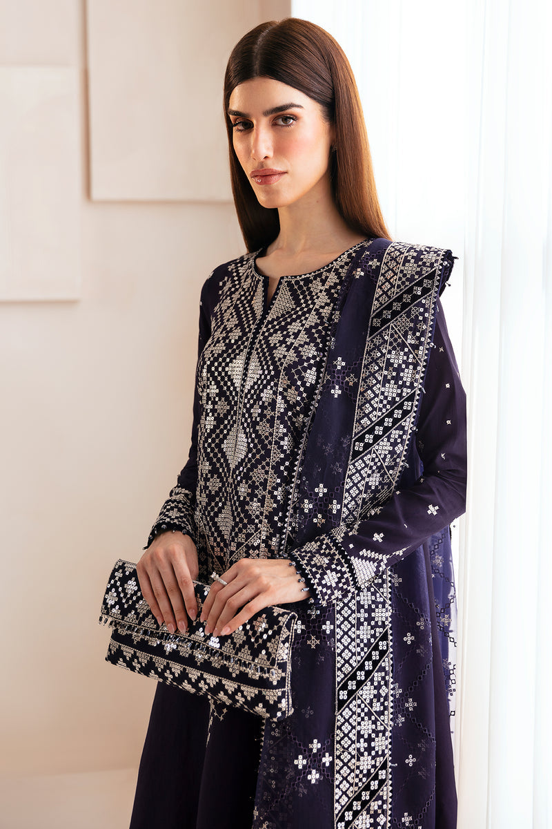 Jazmin | Formals Collection | Raw Silk UR-7030 - House Of Hania