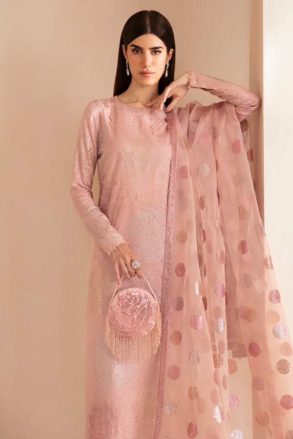 Jazmin | Formals Collection | Raw Silk UR-7032 - House Of Hania