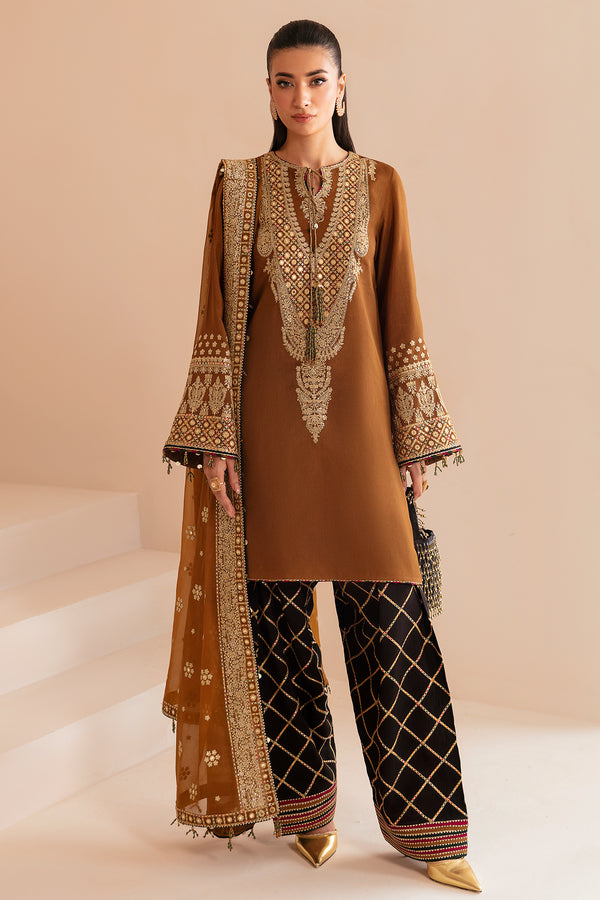Jazmin | Formals Collection | Raw Silk UR-7037 - House Of Hania