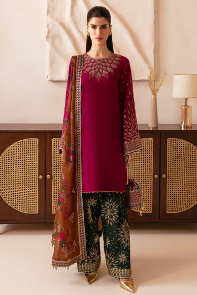 Jazmin | Formals Collection | Raw Silk UR-7038 - House Of Hania