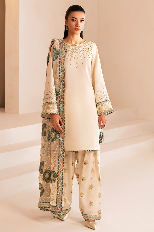 Jazmin | Formals Collection | Raw Silk UR-7039 - House Of Hania