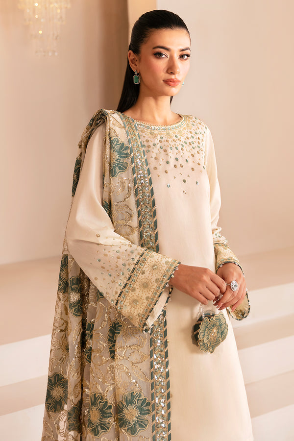 Jazmin | Formals Collection | Raw Silk UR-7039 - House Of Hania