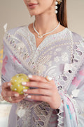 Jazmin | Iris EMBROIDERED DOBBY LAWN IL'25-D06 - House Of Hania