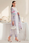 Jazmin | Iris EMBROIDERED DOBBY LAWN IL'25-D06 - House Of Hania