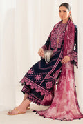 Jazmin | Iris EMBROIDERED LAWN IL'25-D01 - House Of Hania