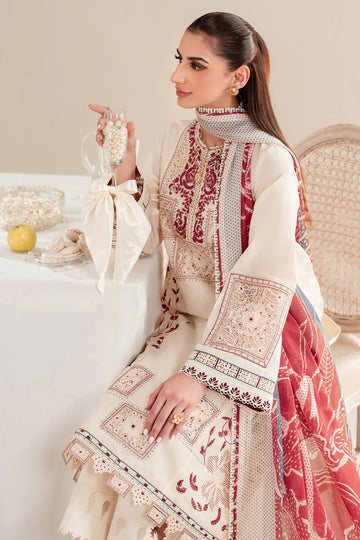 Jazmin | Iris EMBROIDERED LAWN IL'25-D02 - House Of Hania